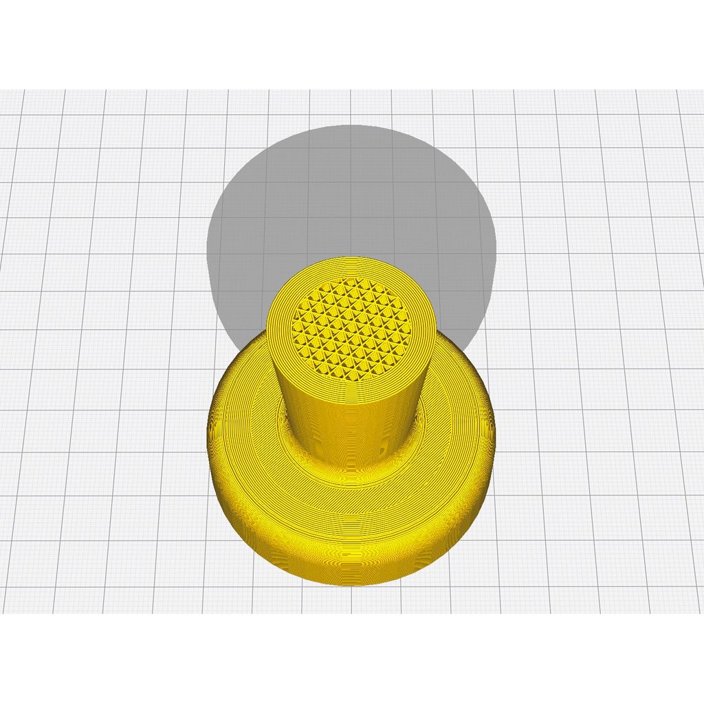 60 mm koffietamper voor Moka Express 4 kopjes
