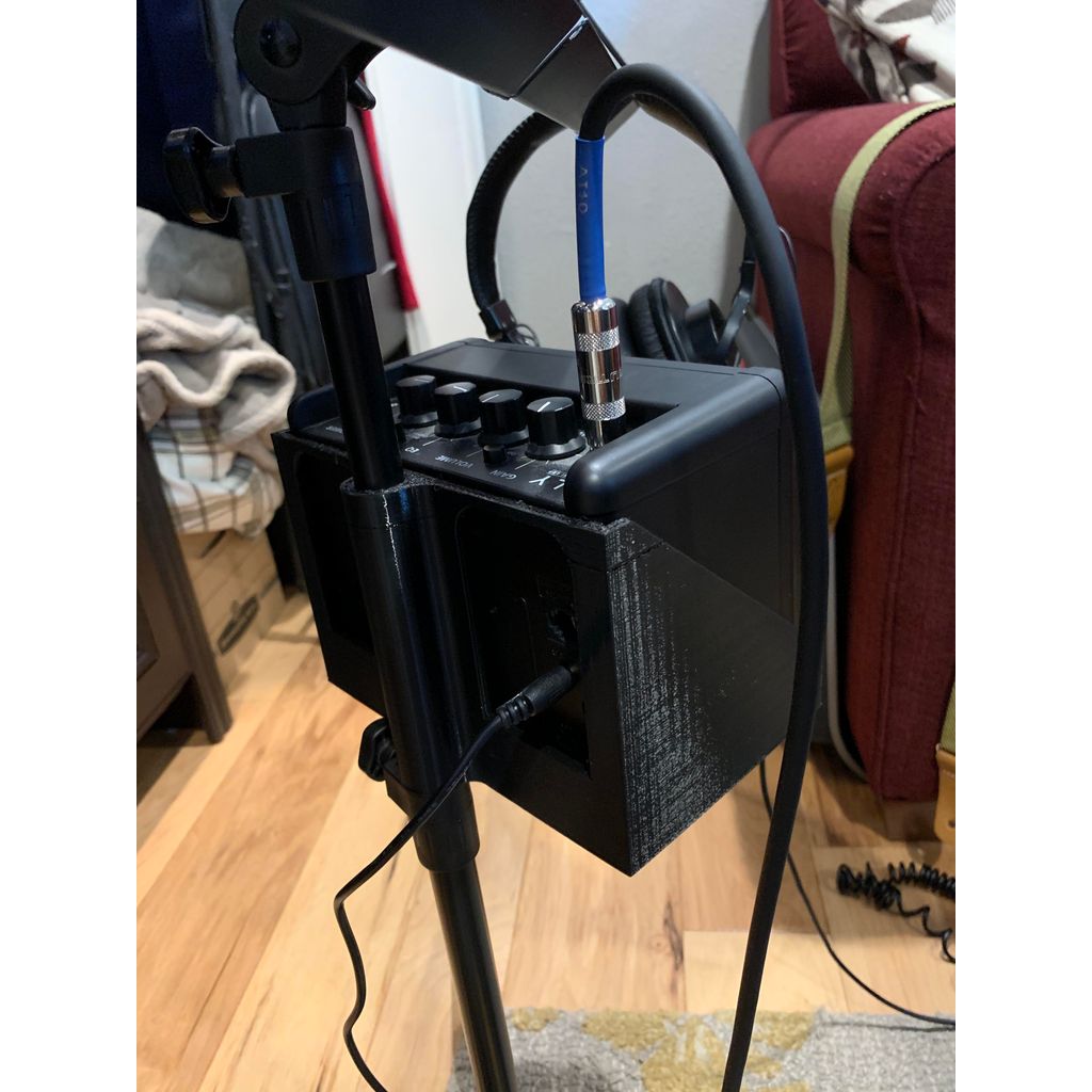 Houder voor Blackstar Fly 3W-versterker voor een muziekstandaard