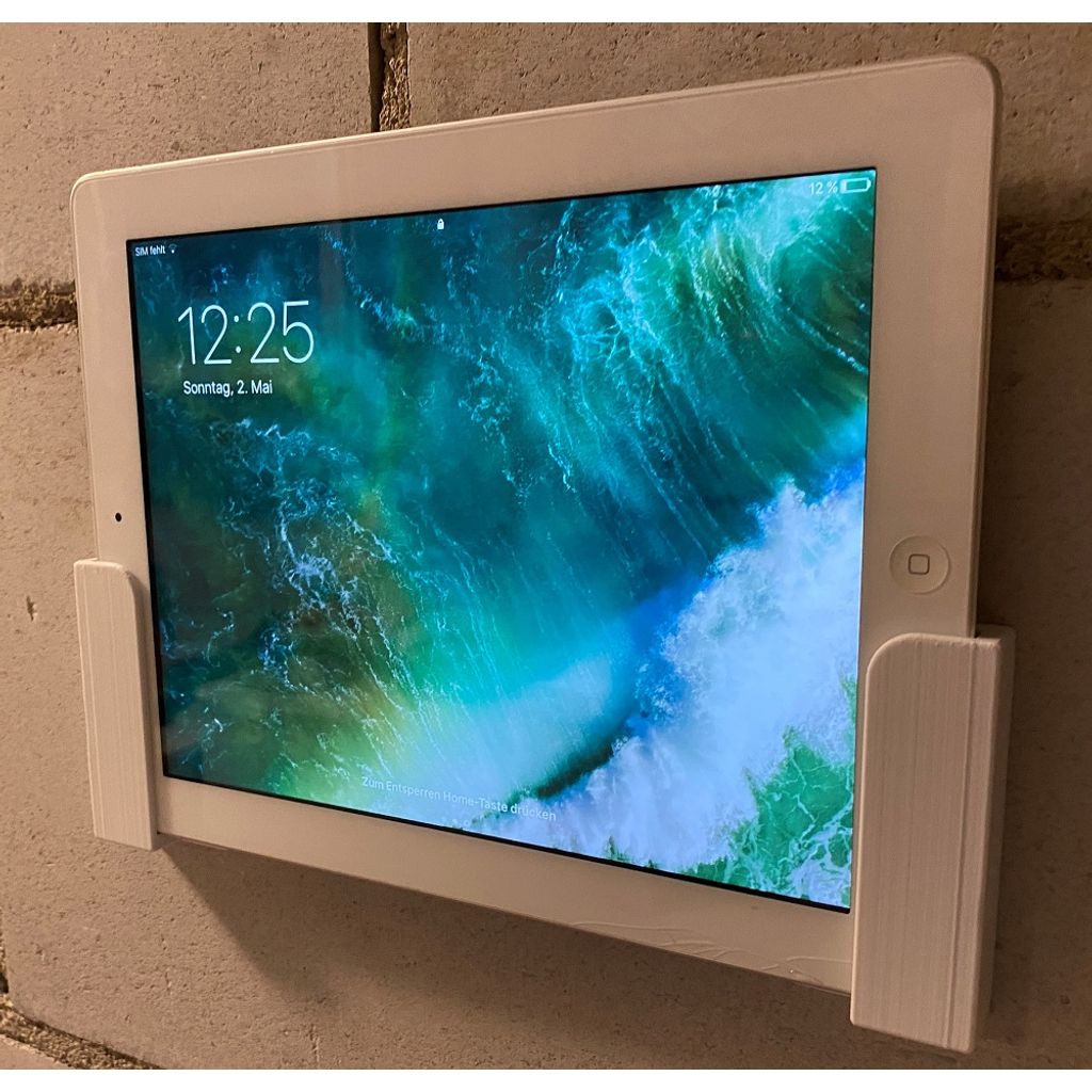 Wandhouder voor tablet – past op iPad en de meeste tablets