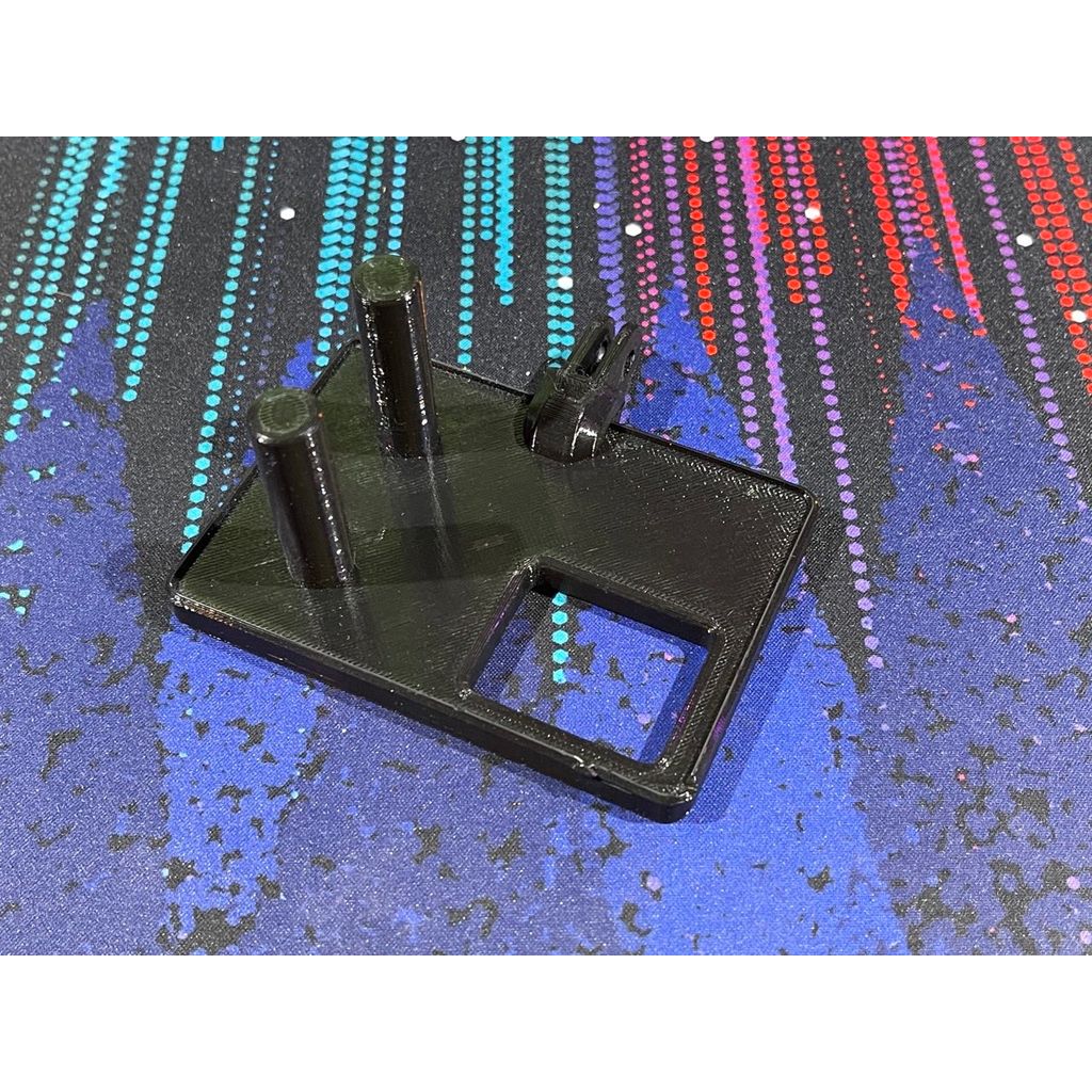 Accessoirestandaard voor gitaar voor EBow en twee slides
