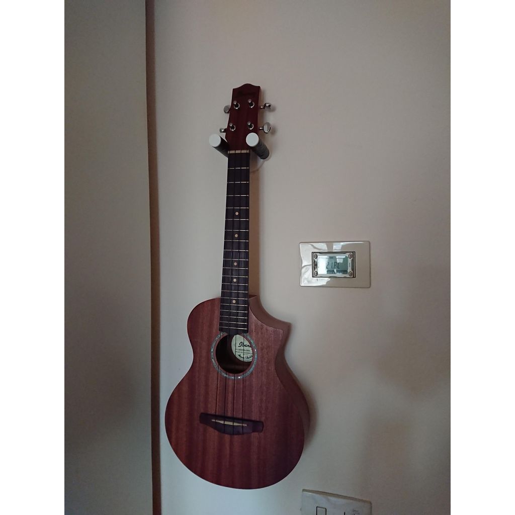 Wandhouder voor ukelele – past op sopraan, concert en tenor