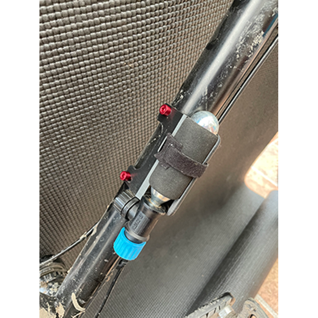 CO2-fietshouder – past op de bidonhouder