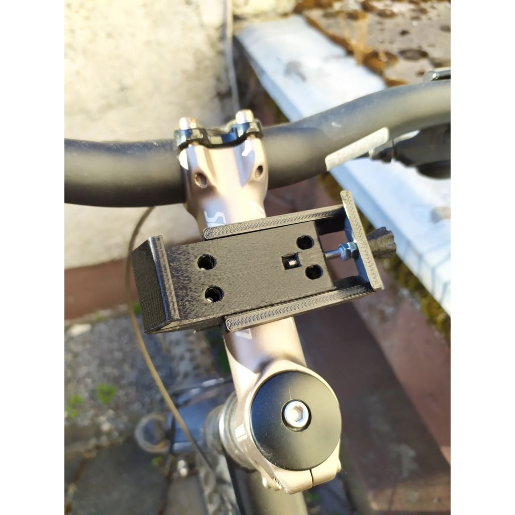 Verstelbare telefoonhouder voor mountainbike – 30 mm klem