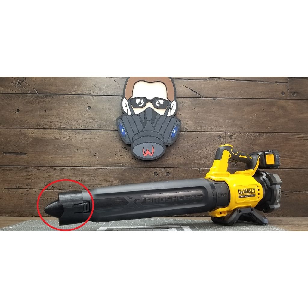 DeWalt 20V-concentratormondstuk voor bladblazer