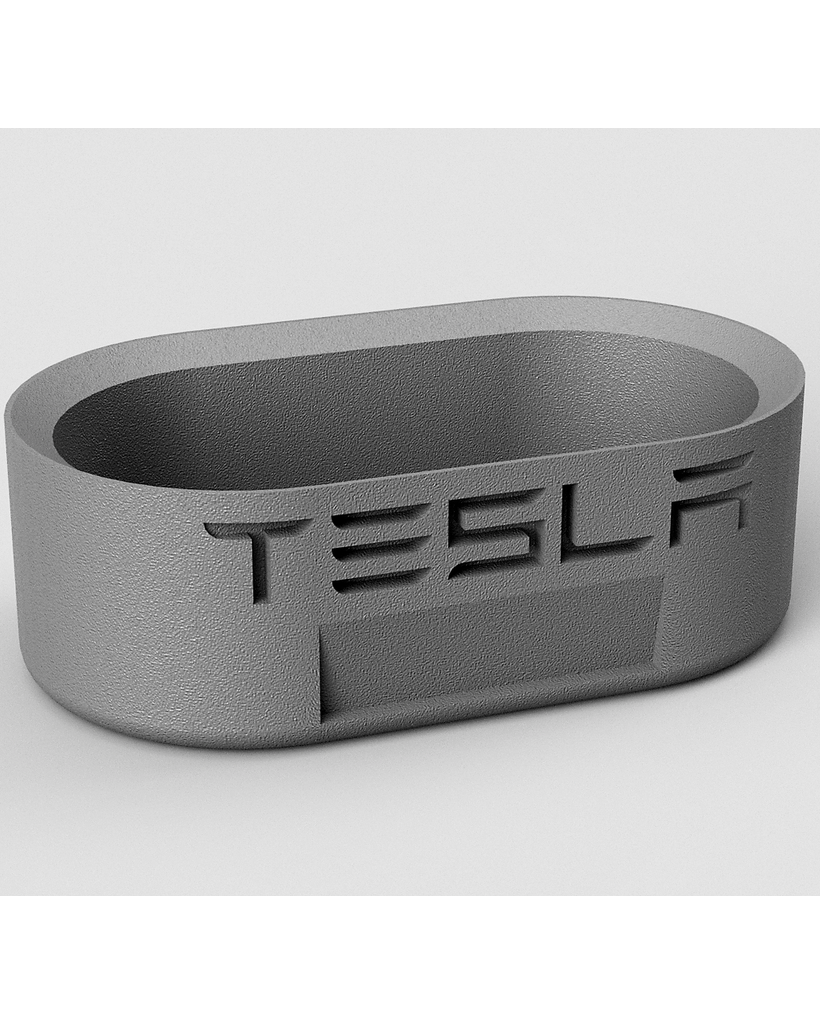 Klepje voor de CCS-laadpoort van de Tesla Model 3