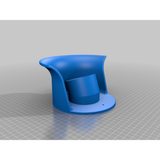 Houder voor type 2-stekker en kabel voor wallbox-opladen
