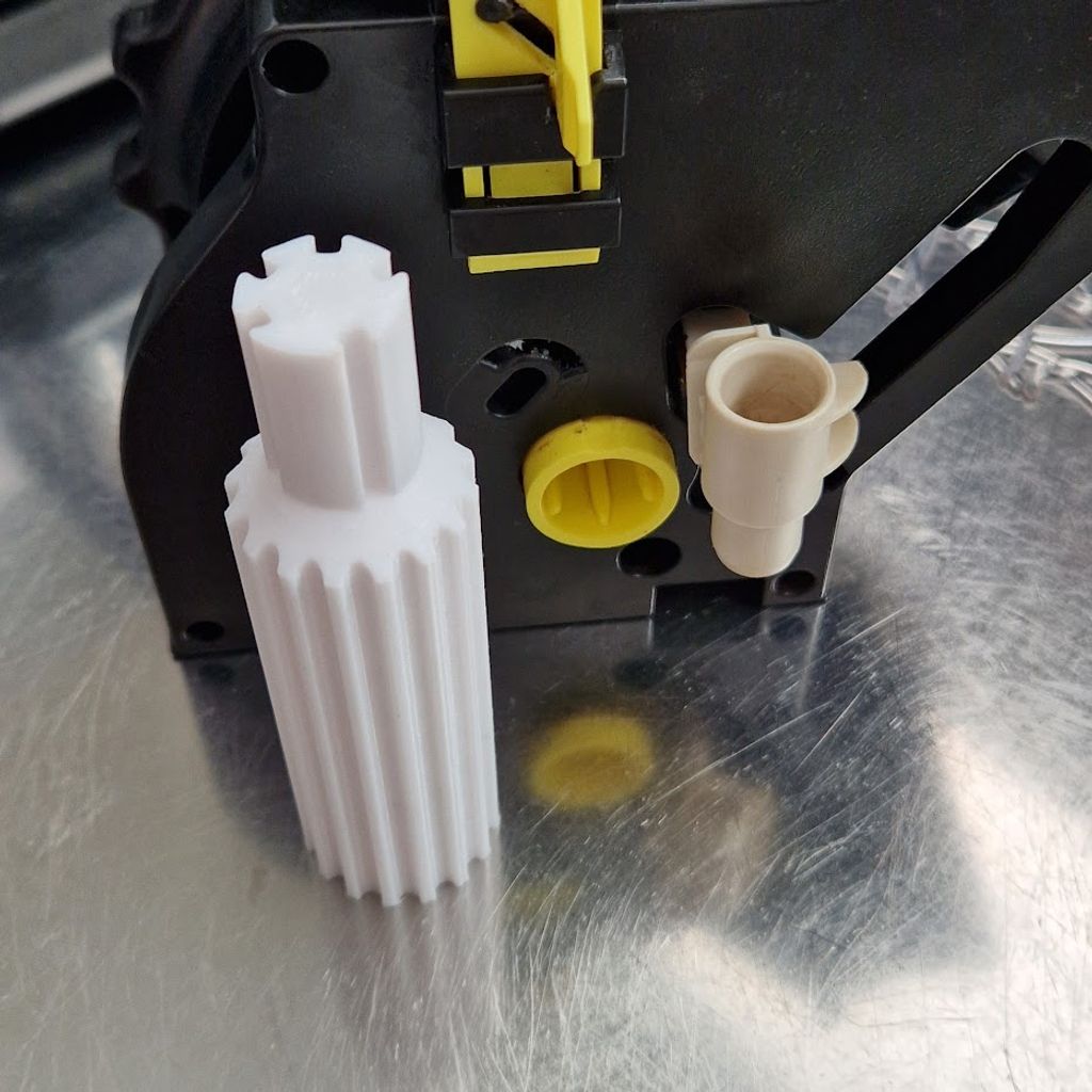 Knop voor de zetgroep van de Philips Saeco – onderhoudsgereedschap