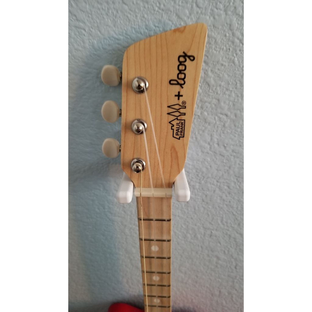 Wandhouder voor de Loog Mini akoestische gitaar