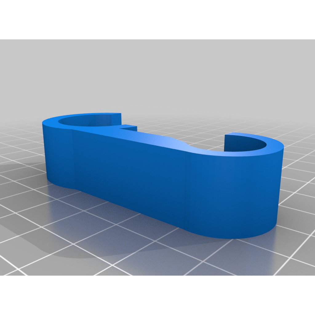 Jassenhaak voor buizen met klikmontage voor buizen van 22 mm / 7/8"