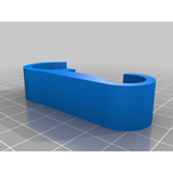 Jassenhaak voor buizen met klikmontage voor buizen van 22 mm / 7/8"
