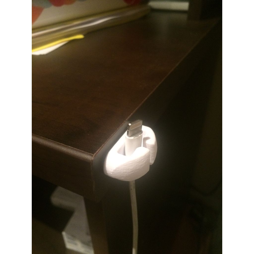 Kabelclips voor MacBook- en iPhone-lader – opgeruimde kabels