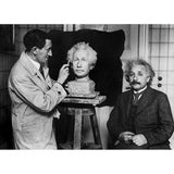 Buste van Albert Einstein op basis van een 3D-scan – 34 cm