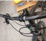 Fietsclips voor 2 kabels – rem- en versnellingskabel