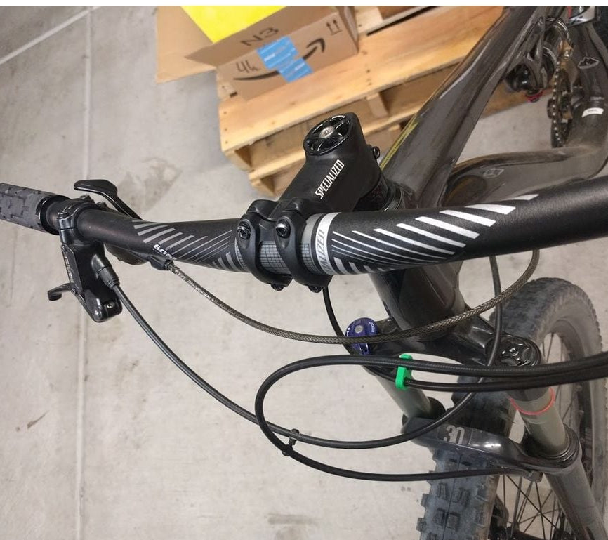 Fietsclips voor 2 kabels – rem- en versnellingskabel
